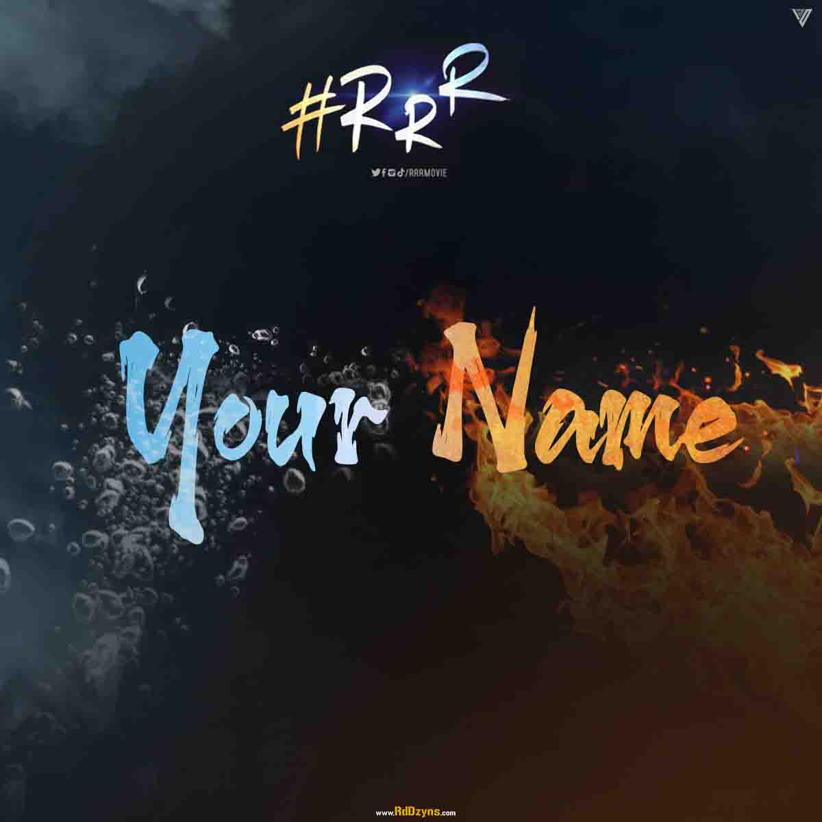 Rrr Movie Font Generator